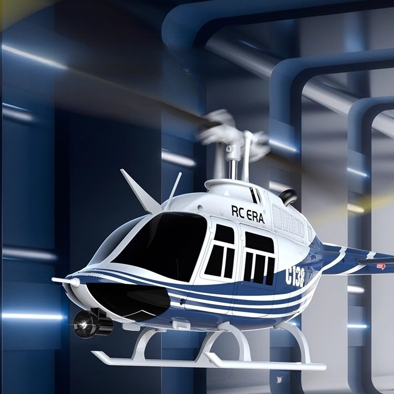 Rc  Era New Bell Two Hundred A - Rc Helicopter Single Rotor avaliação e preço