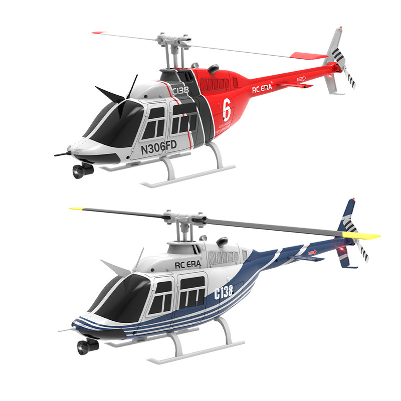 Rc Era C138 Bell 206 Rc Helico - Rc Helicopter Single Rotor avaliação e preço