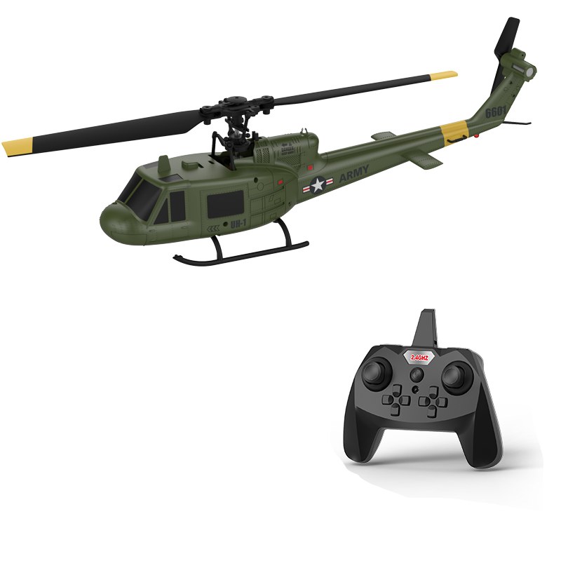 KOOTAI F06 UH-1 Huey 2.4G 4CH  - Rc Helicopter Large avaliação e preço