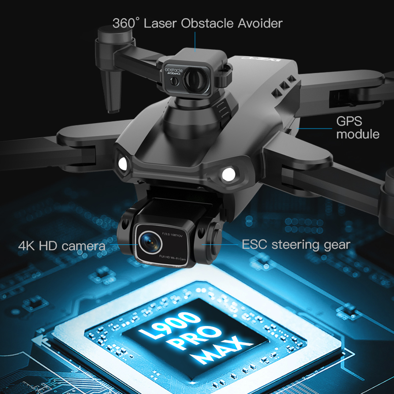 L900 Pro SE MAX GPS Drone 4K P - Rc Helicopter Electric avaliação e preço