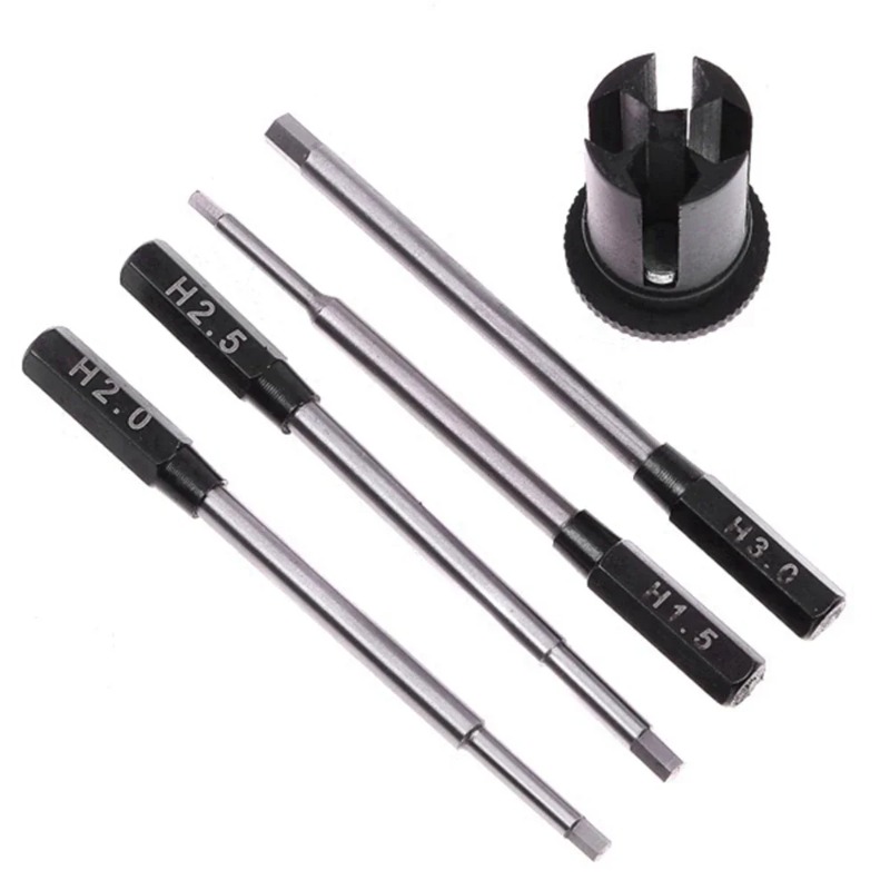 4-in-1 Hex Driver Screwdriver  - Rc Helicopter Tool Kit avaliação e preço