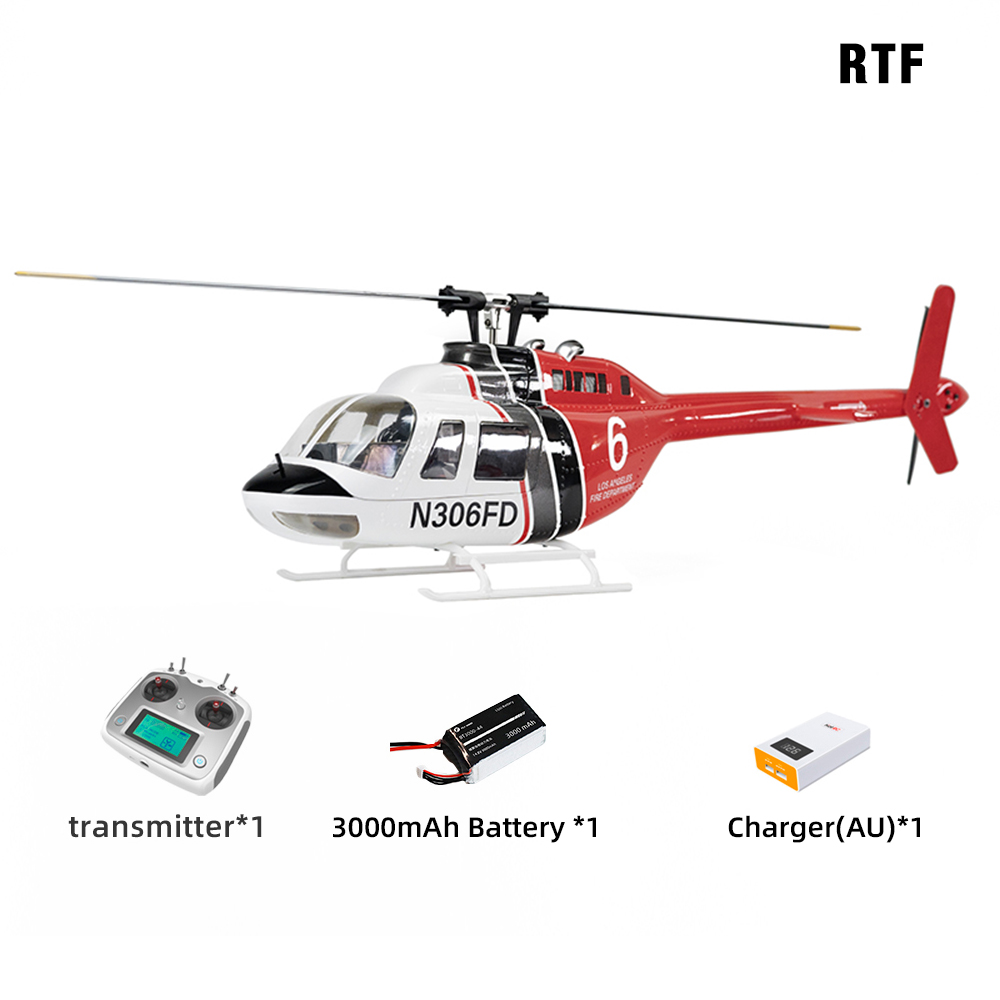 FLY WING Bell 206 V3 RC Helico - Rc Helicopter Large avaliação e preço