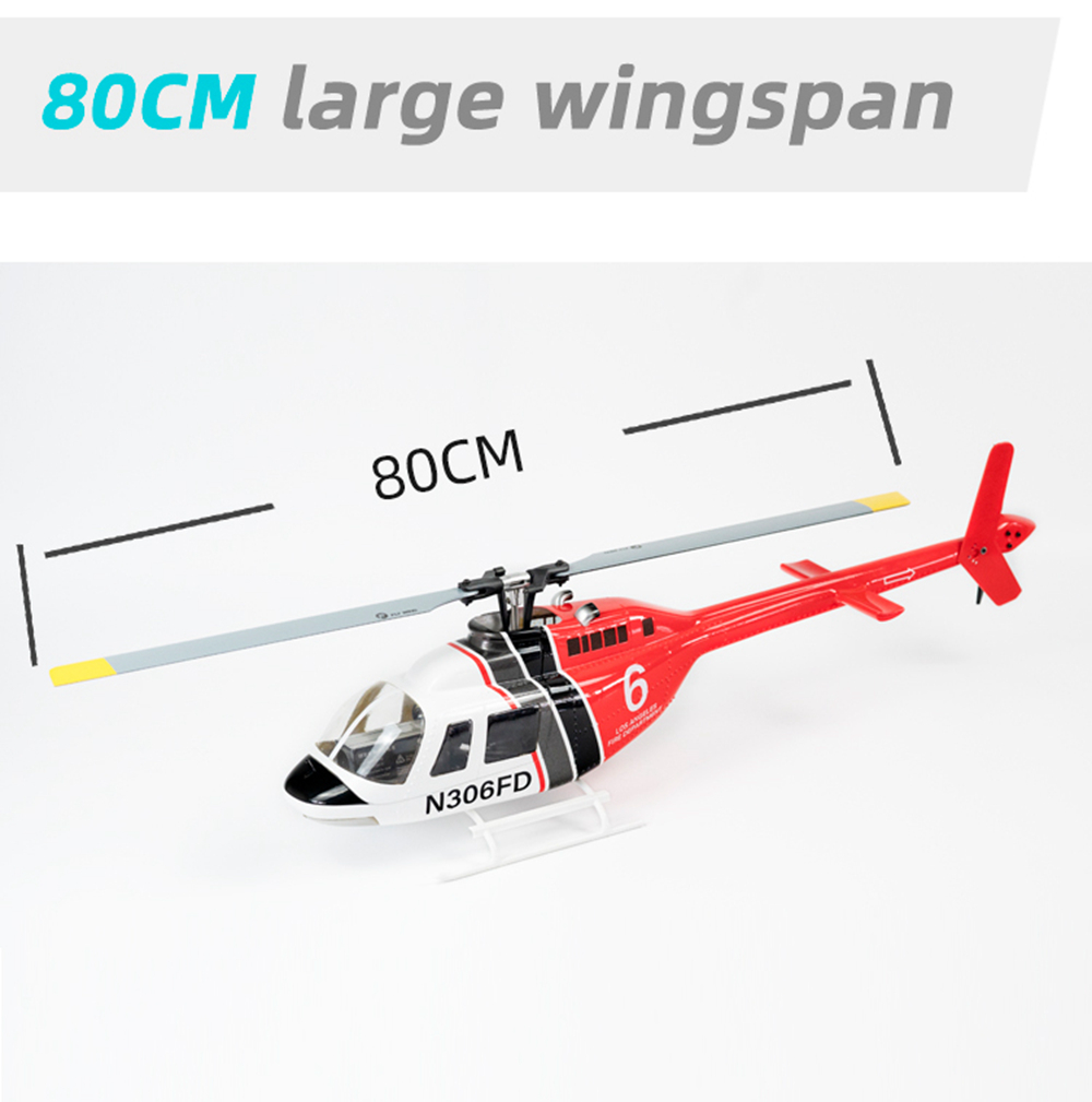 FLY WING Bell 206 V3 RC Helico - Rc Helicopter Large avaliação e preço