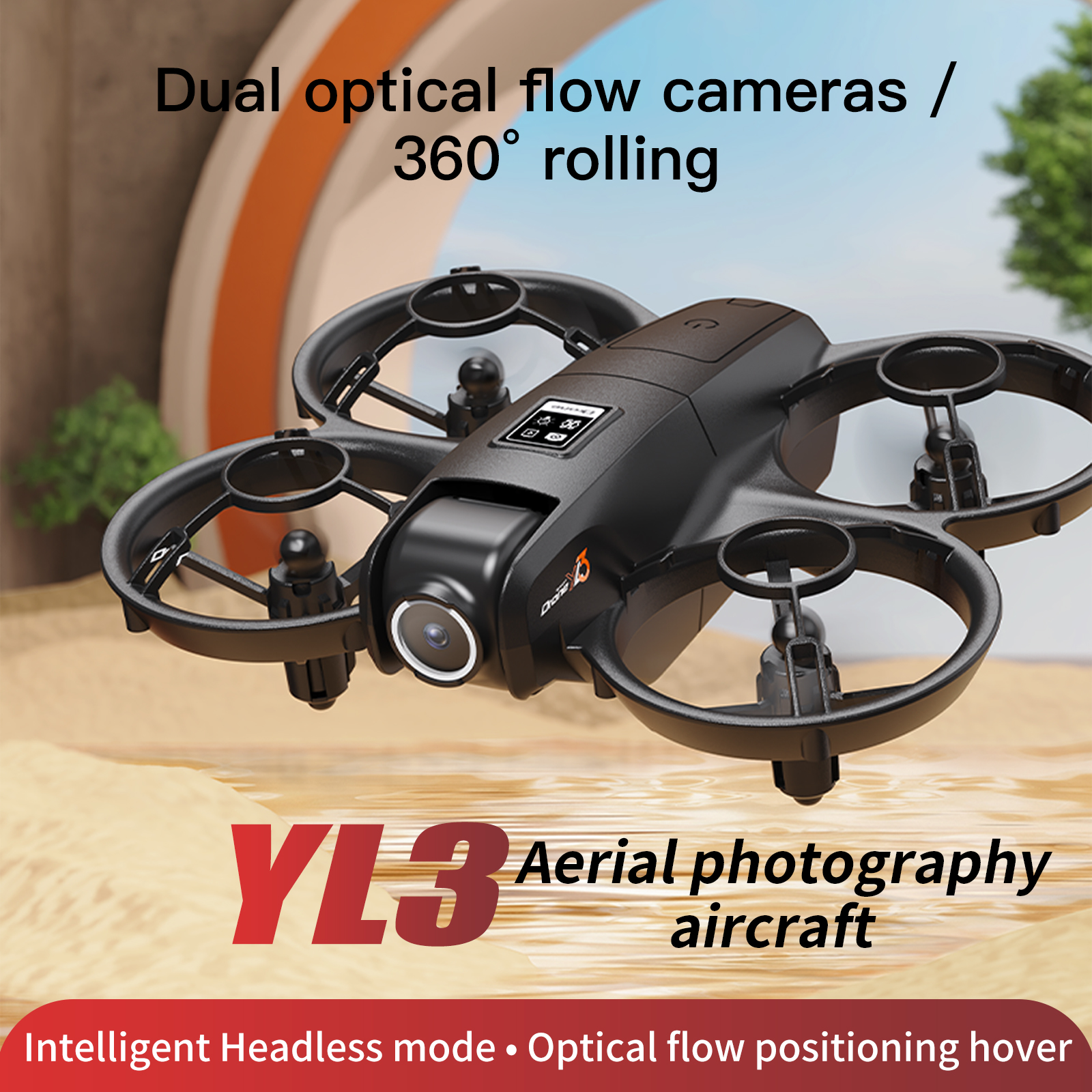 YL3 Remote-Controlled Drone wi - Rc Helicopter Case avaliação e preço
