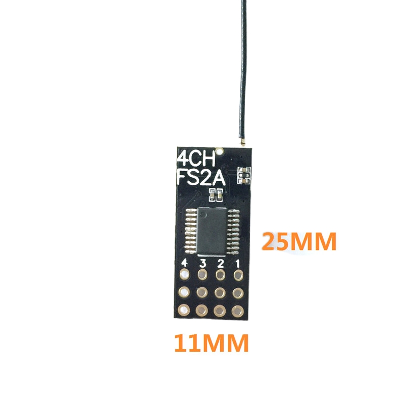 Flysky FS2A Mini Receiver 4CH  - Rc Helicopter Remote Control avaliação e preço