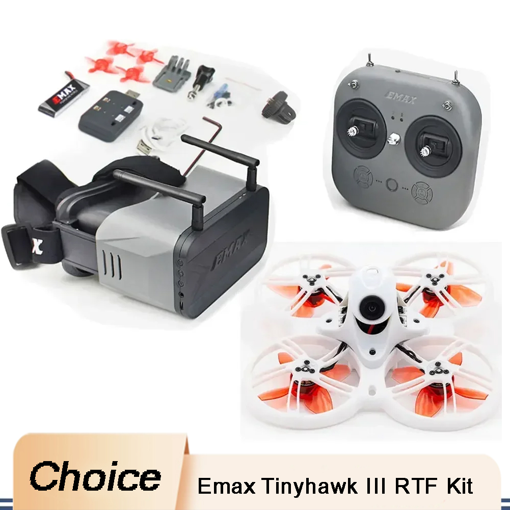 EMAX Tinyhawk III RTF Kit FPV  - Rc Helicopter Gas avaliação e preço