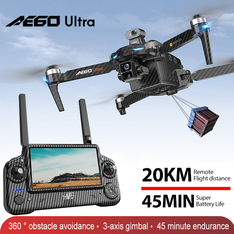 AE60 GPS Drone Professional 8K - Rc Helicopter Charger avaliação e preço
