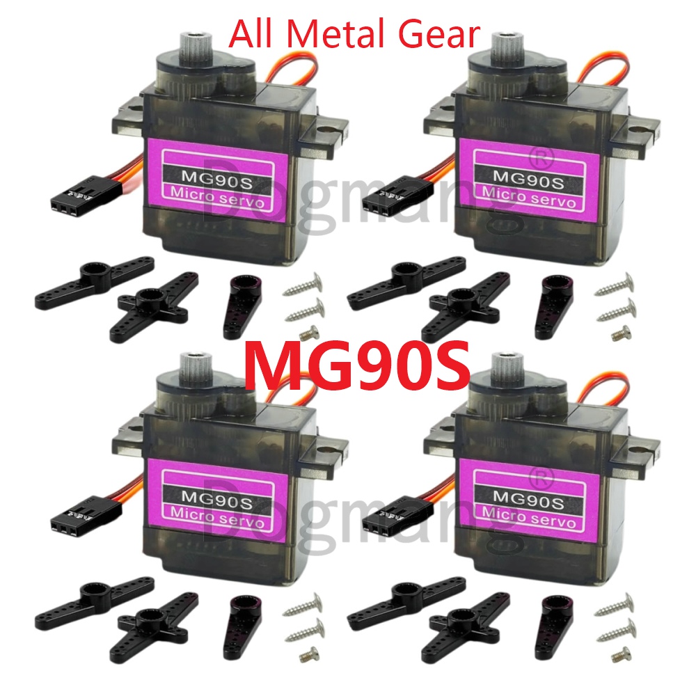 MG90S Servo 1/2/4/10/20/50 Pcs - Rc Helicopter Mini avaliação e preço
