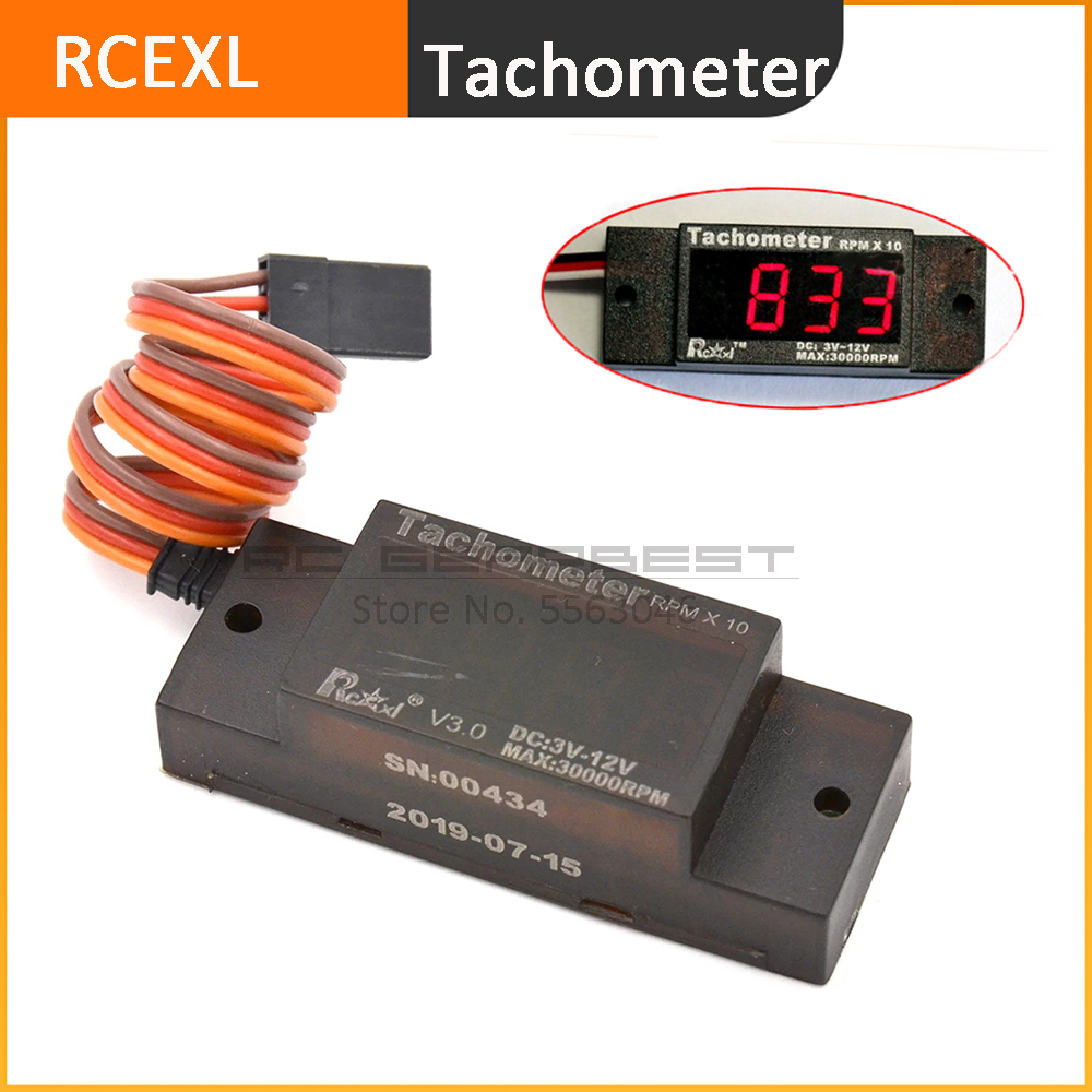 Rcexl V3.0 Mini Ignition Tacho - Rc Helicopter Bag avaliação e preço