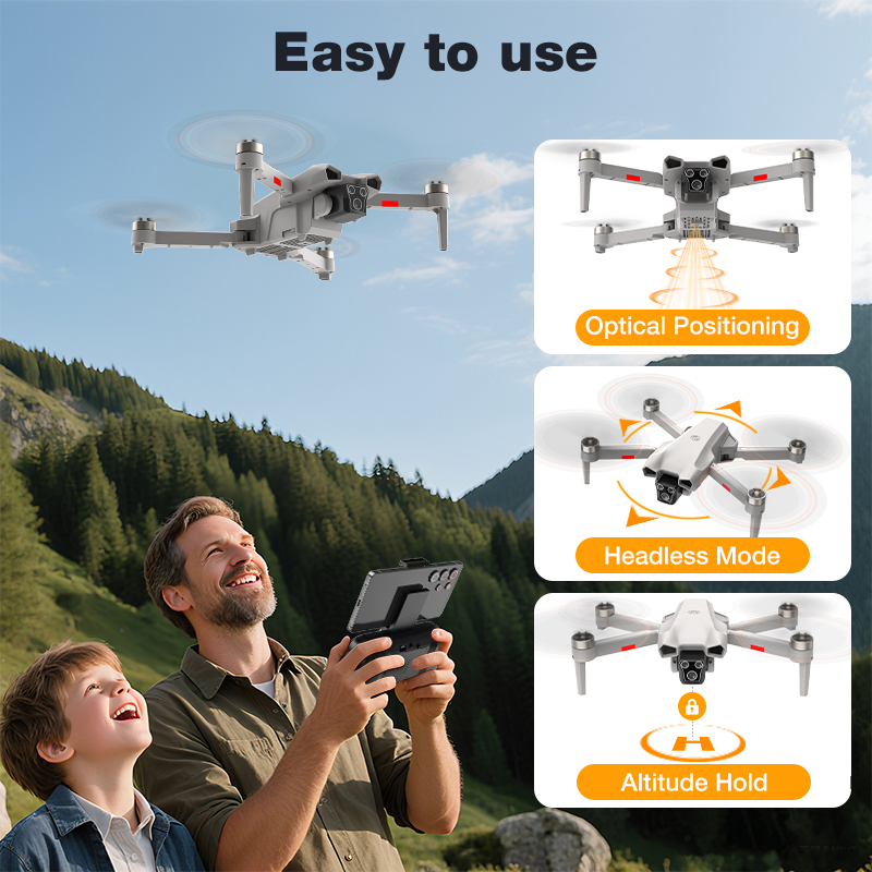 NEW Hot L017 Pro Drone Brushle - Rc Helicopter Electric avaliação e preço