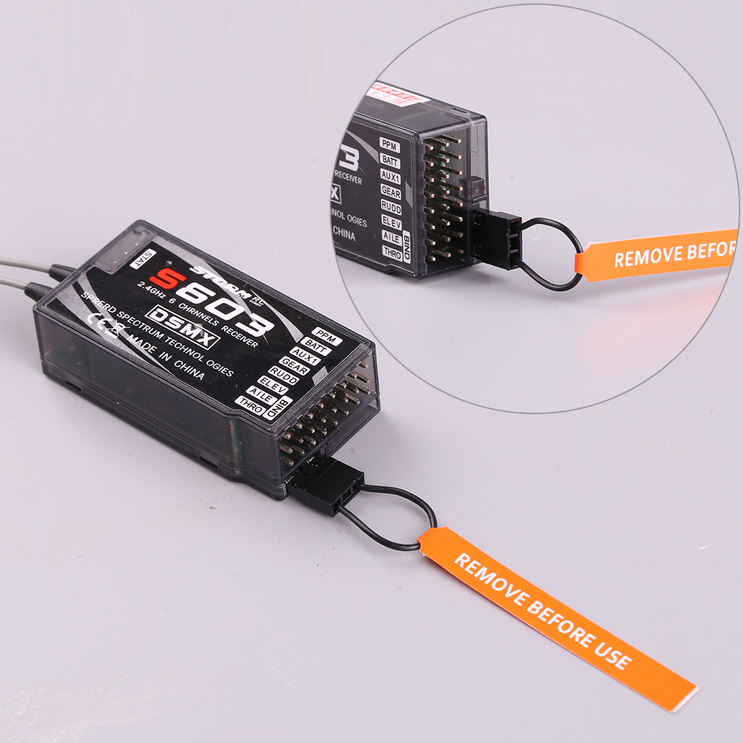 S603 6CH 2.4G Receiver for RC  - Rc Helicopter Motor avaliação e preço